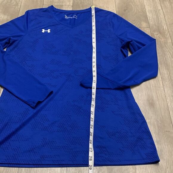 Mens Under Armour‎ Fitted Gym Running Performance Training Longsleeve Shirt - Picture 4 of 6